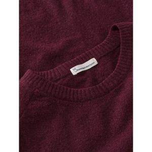 Round neck lambswool sweater KnowledgeCotton Apparel image-2