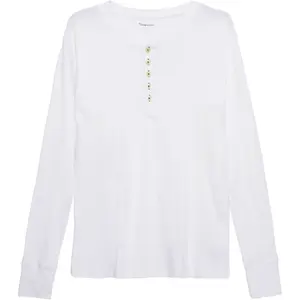 Sweater KnowledgeCotton Apparel Cedar Henley image-0