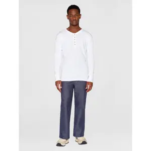 Sweater KnowledgeCotton Apparel Cedar Henley image-2