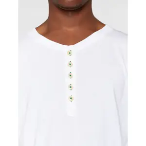 Sweater KnowledgeCotton Apparel Cedar Henley image-4