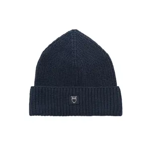 Ribbed hat KnowledgeCotton Apparel GOTS/Vegan image-0