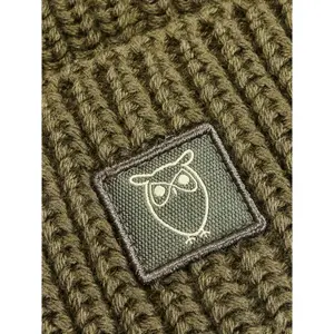 Ribbed hat KnowledgeCotton Apparel GOTS/Vegan image-1