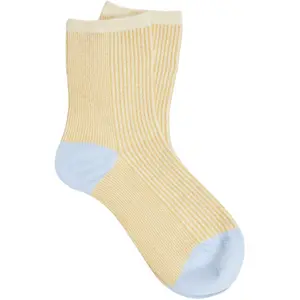Women's socks KnowledgeCotton Apparel Colorblock image-1