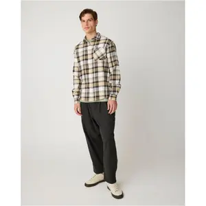 Flannel shirt KnowledgeCotton Apparel Dune image-5