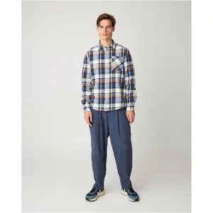 Flannel shirt KnowledgeCotton Apparel Dune image-2