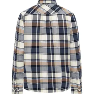 Flannel shirt KnowledgeCotton Apparel Dune image-6