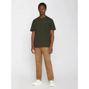 T-Shirt mit Abzeichen KnowledgeCotton Apparel Loke image-1