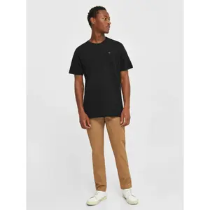 T-Shirt mit Abzeichen KnowledgeCotton Apparel Loke image-1