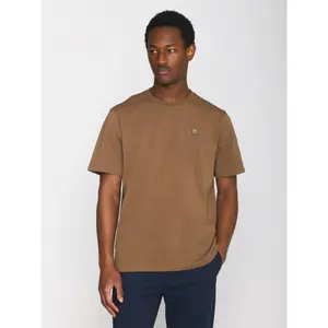 T-Shirt mit Abzeichen KnowledgeCotton Apparel Loke image-2