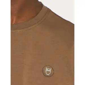 T-Shirt mit Abzeichen KnowledgeCotton Apparel Loke image-4