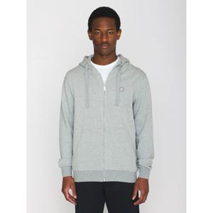 Felpa con cappuccio e cerniera con stemma a canguro KnowledgeCotton Apparel ASK image-2