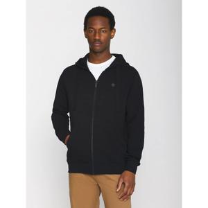 Felpa con cappuccio e cerniera con stemma a canguro KnowledgeCotton Apparel ASK image-1