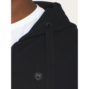 Felpa con cappuccio e cerniera con stemma a canguro KnowledgeCotton Apparel ASK image-2