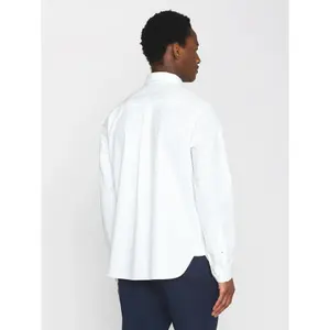 Long-sleeved shirt in crisp cotton KnowledgeCotton Apparel ALF image-3