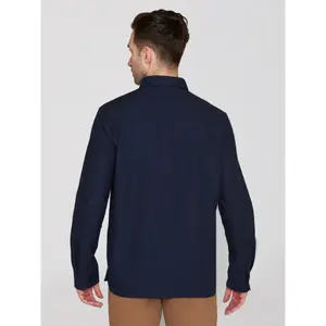 Regular-fit shirt with little owl KnowledgeCotton Apparel Harald oxford image-3