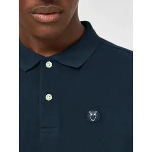 Polo shirt KnowledgeCotton Apparel Toke Basic Badge image-4