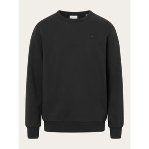 30518-1300-sweatshirt-knowledgecotton-apparel-erik-basic-black-jet
