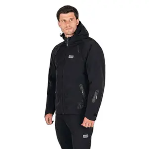 Waterproof Hoodie Motorcycle Jacket Knox Modra