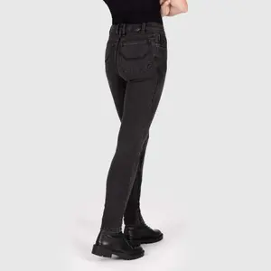 Γυναικεία κανονικά skinny τζιν μοτοσικλέτας Knox Colton image-3