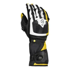 All-season motorcycle gloves with long cuff and protection Knox Handroid MK5 image-0