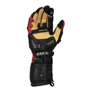 All-season motorcycle gloves with long cuff and protection Knox Handroid MK5 image-1