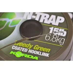 Πλεξούδα με επενδεδυμένη γραμμή korda N-TRAP Soft 13.6kg image-2