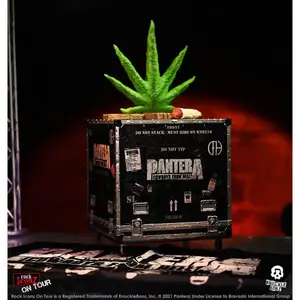 Touring crate figure + stage set KnuckleBonz Pantera Rock Ikonz On Tour Cowboys From Hell image-1