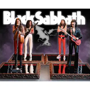 Statuette KnuckleBonz Black Sabbath Rock Iconz Sabotage Era (x4)