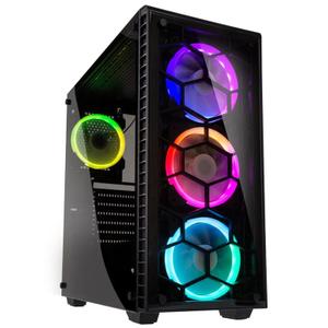 Boîtier PC verre trempé Kolink Observatory RGB Black - MT/E-ATX