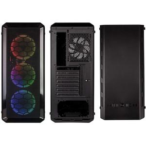 Boîtier PC Moyen Tour ATX avec panneaux vitrés Kolink Levante v2 RGB image-1