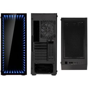 Boîtier PC Moyen Tour ATX avec panneaux vitrés Kolink Void Rift RGB image-3