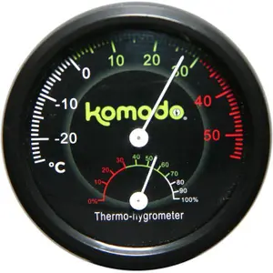 Thermometer mit analogem Hygrometer Komodo