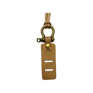 Glasses chain Komono Eat Dust Leather Natural