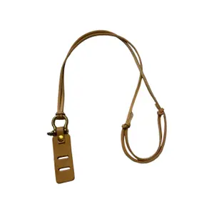 Glasses chain Komono Eat Dust Leather Natural image-1