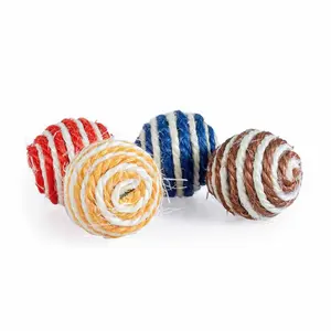 Jouet pour chat striped sisal boules avec son Kong