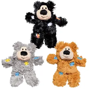 Παιχνίδι για γάτες Kong Softies Patchwork bear image-0