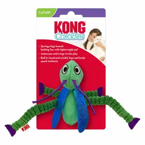 Παιχνίδι για γάτες Kong Crackles Grasshopper image-1