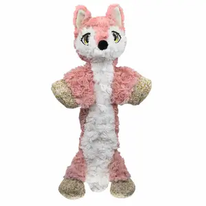 Pluche voor honden Kong Low Stuff Flopzie Fox