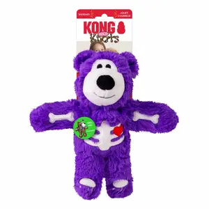 Plush for dogs Kong Halloween Wild Knots Skeleton Bear image-1