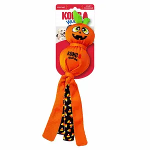 Pumpkin Dog Toy Kong Halloween Wubba Ballistic