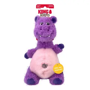 Παιχνίδι για σκύλους Kong Knots Belly Hippo image-1