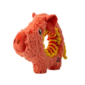 Peluche para perros Kong Ringaroos Pig image-2