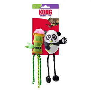 Kattleksaker Kong Scrattles Panda image-1