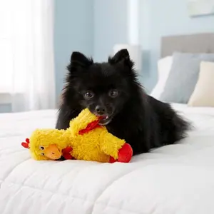 Jouet peluche pour chien Kong Knots Chicken image-2