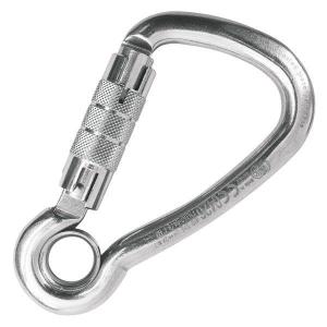 Climbing carabiner + with eye CE Kong Twistlock