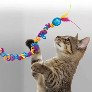 Angelrute für Katzen Kong Company Teaser Loopz image-2