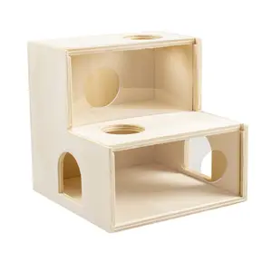 Porta-feno de madeira para roedores com pingentes Duvoplus image-0