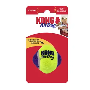 Hracím míčem pro psy Kong Company Airdog Squeaker Knobby image-0