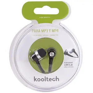 mp3, mp4 earphones with silicone case for children Kooltech image-2
