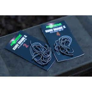 Pack of 6 hooks Korda Kurv Shank X image-3